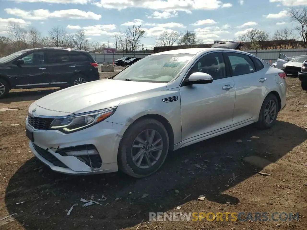 1 Photograph of a damaged car 5XXGT4L31LG425670 KIA OPTIMA 2020