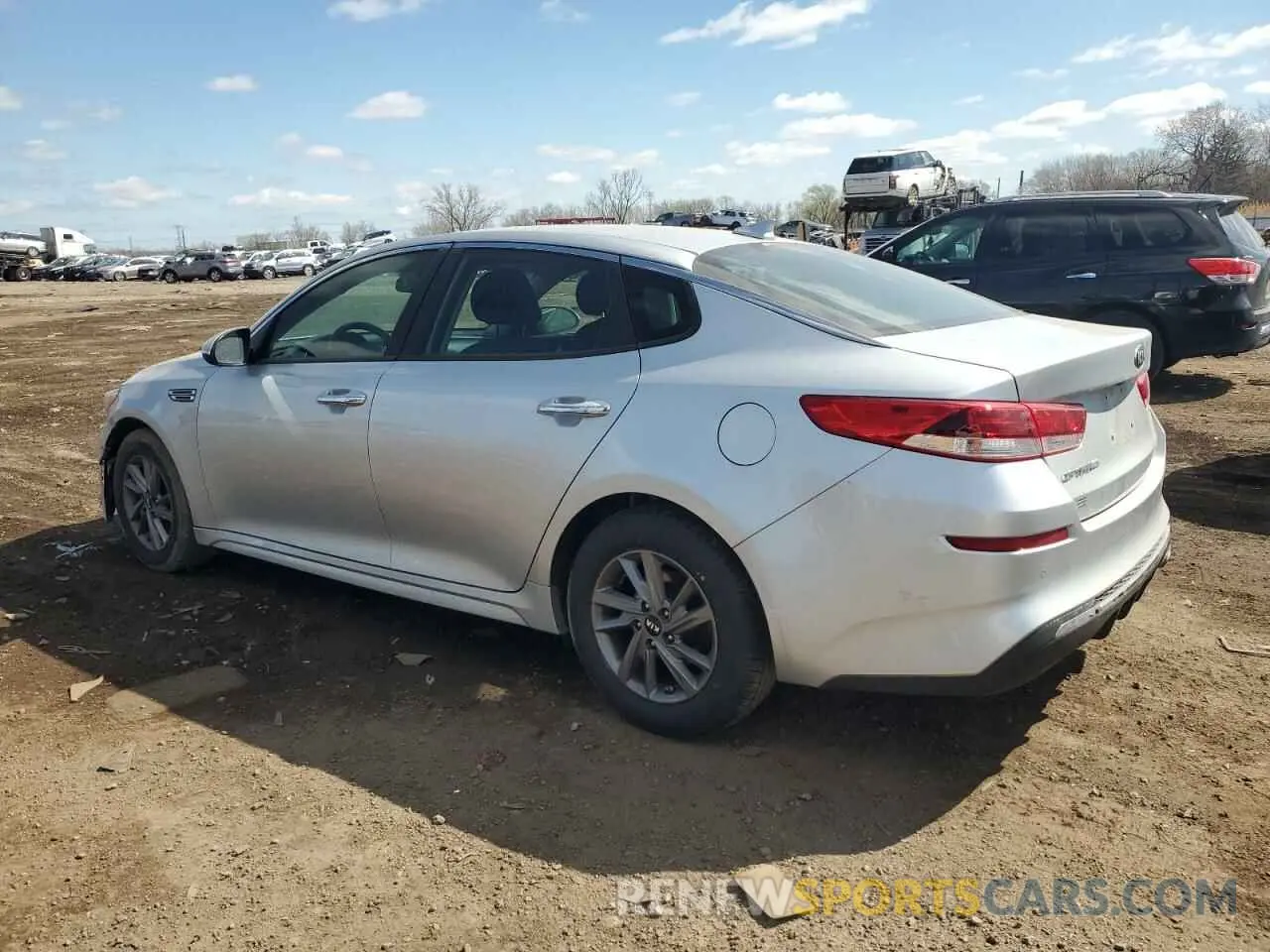 2 Photograph of a damaged car 5XXGT4L31LG425670 KIA OPTIMA 2020