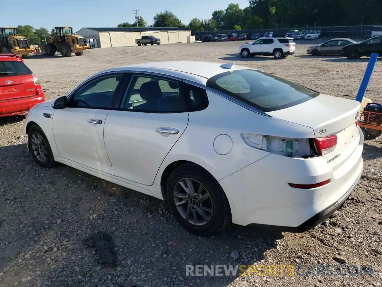 2 Photograph of a damaged car 5XXGT4L31LG427953 KIA OPTIMA 2020