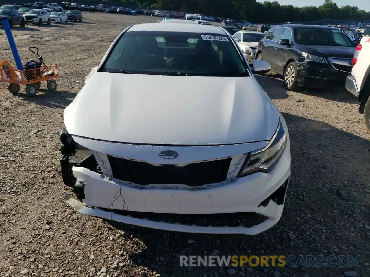 5 Photograph of a damaged car 5XXGT4L31LG427953 KIA OPTIMA 2020