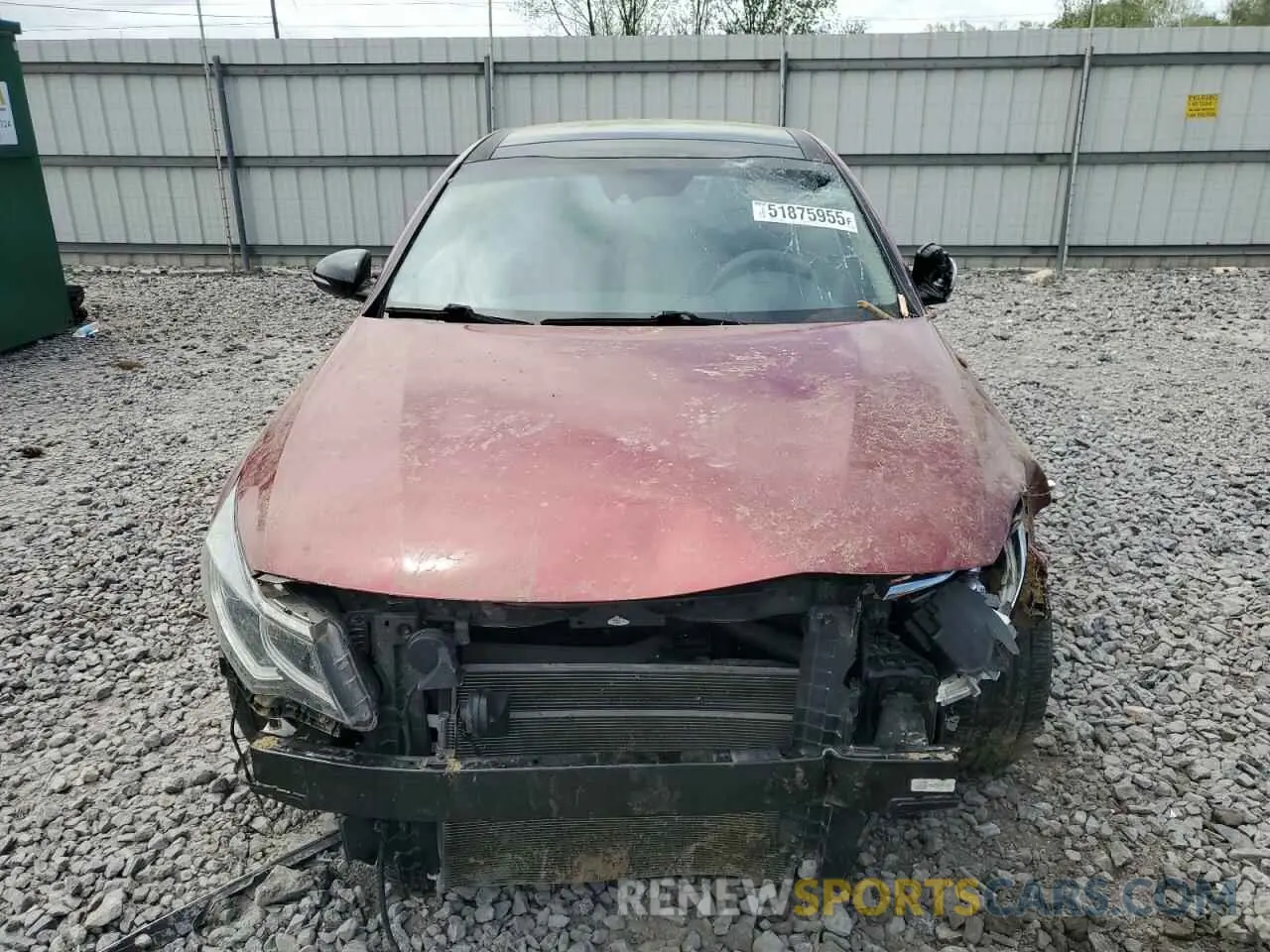 5 Photograph of a damaged car 5XXGT4L31LG431727 KIA OPTIMA 2020