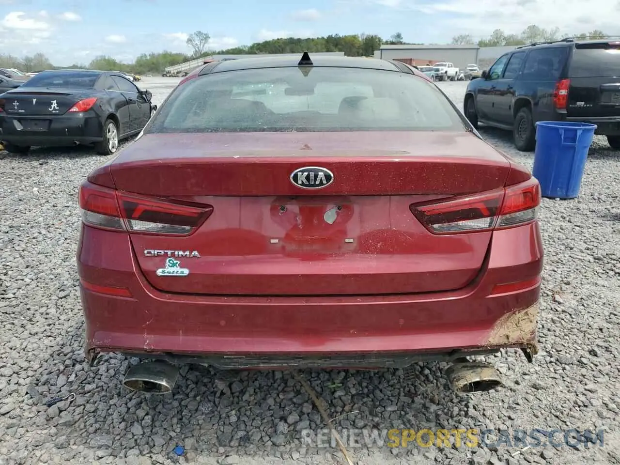 6 Photograph of a damaged car 5XXGT4L31LG431727 KIA OPTIMA 2020