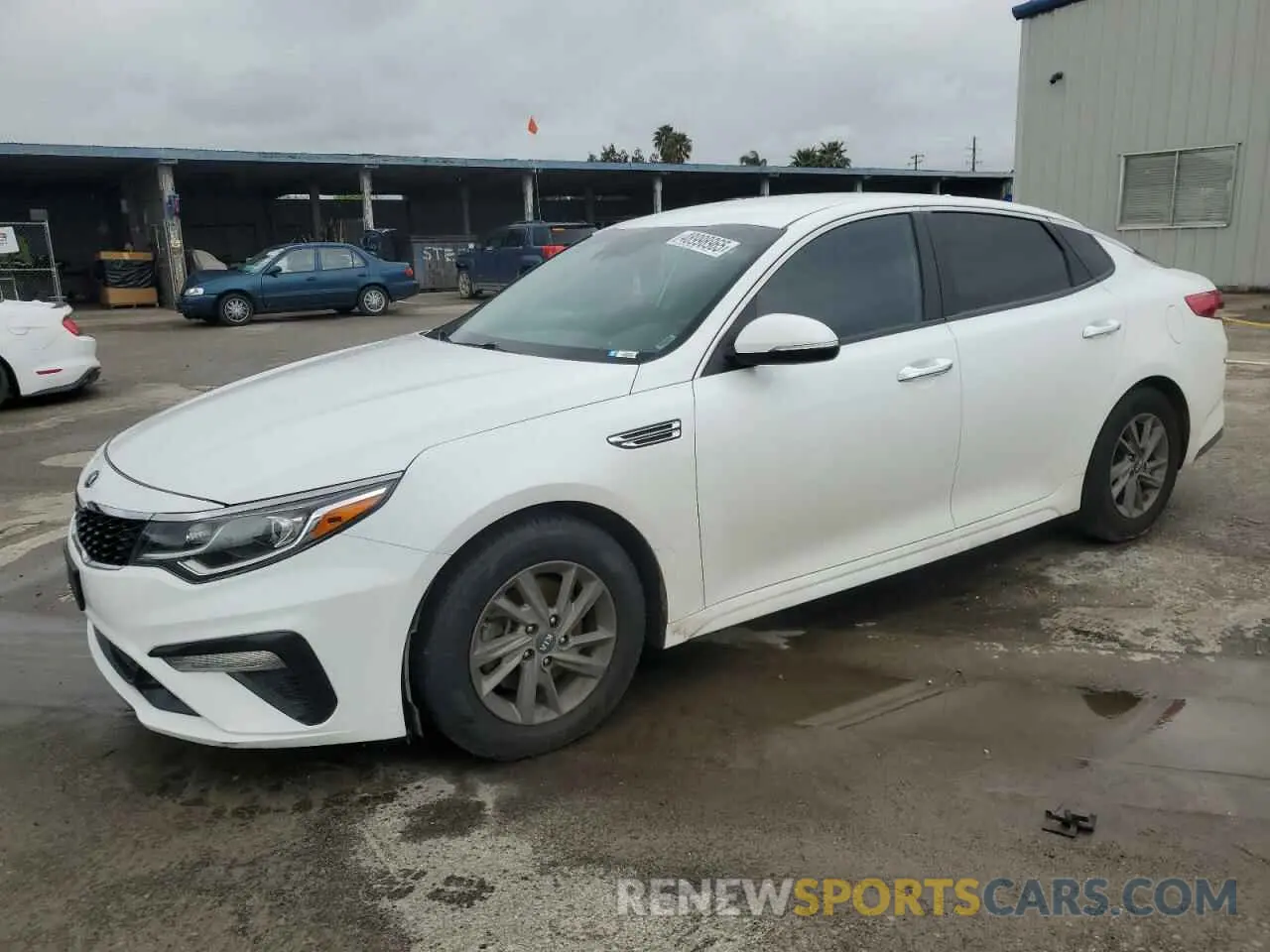1 Photograph of a damaged car 5XXGT4L31LG431887 KIA OPTIMA 2020