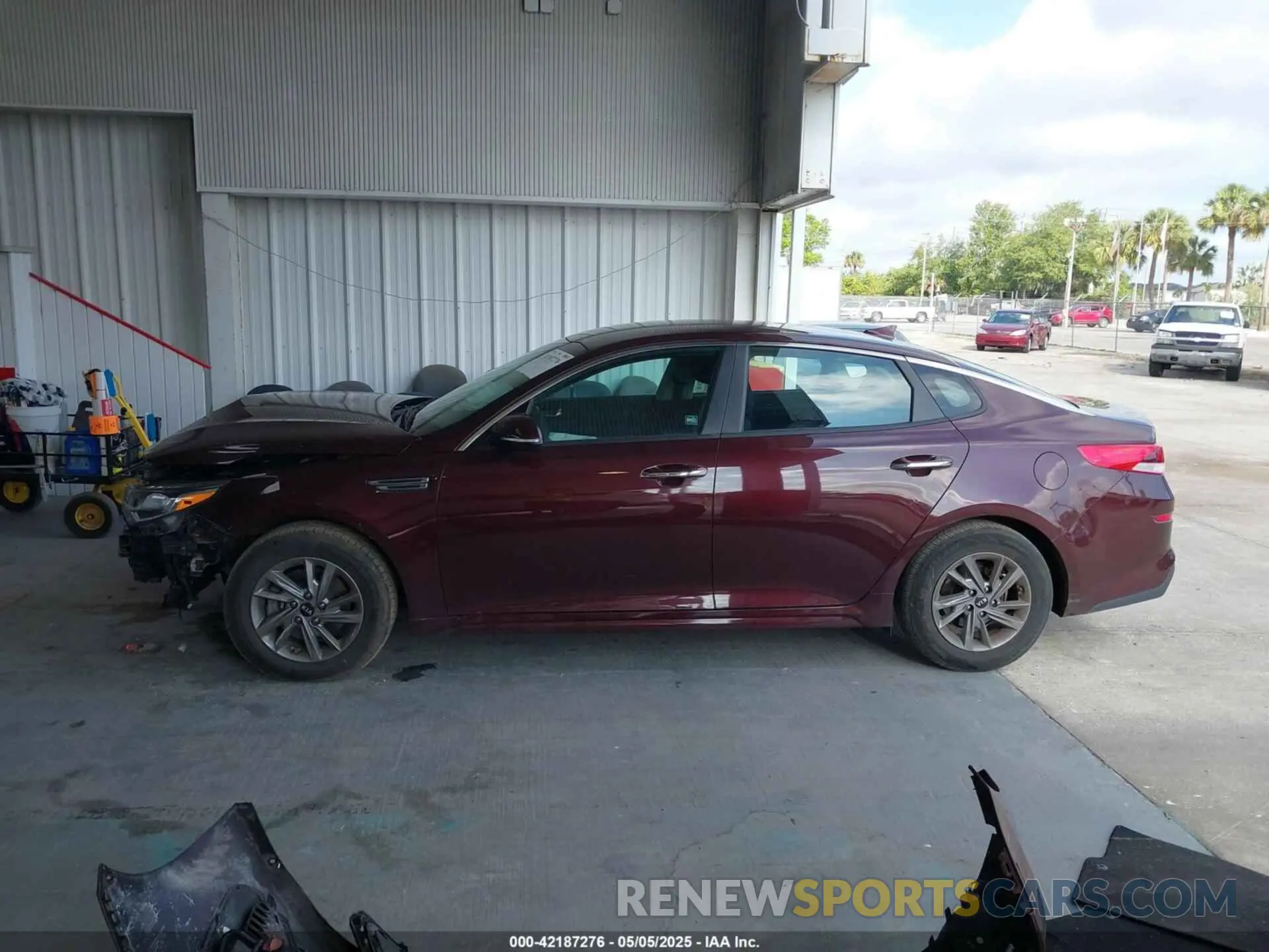 15 Photograph of a damaged car 5XXGT4L31LG444834 KIA OPTIMA 2020