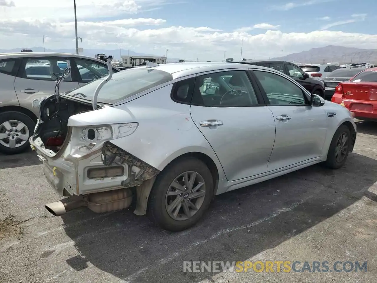 3 Photograph of a damaged car 5XXGT4L31LG450276 KIA OPTIMA 2020