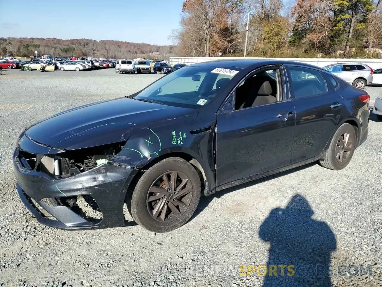 1 Photograph of a damaged car 5XXGT4L32LG386040 KIA OPTIMA 2020