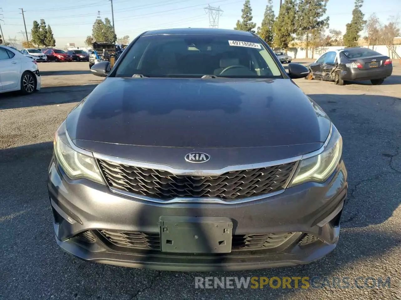 5 Photograph of a damaged car 5XXGT4L32LG388208 KIA OPTIMA 2020