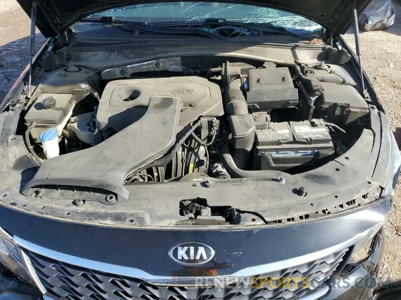 13 Photograph of a damaged car 5XXGT4L32LG391223 KIA OPTIMA 2020