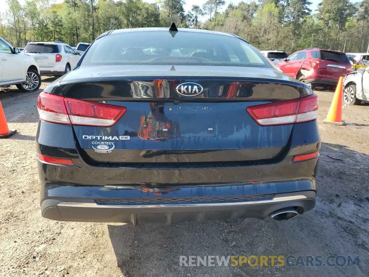 6 Photograph of a damaged car 5XXGT4L32LG391223 KIA OPTIMA 2020