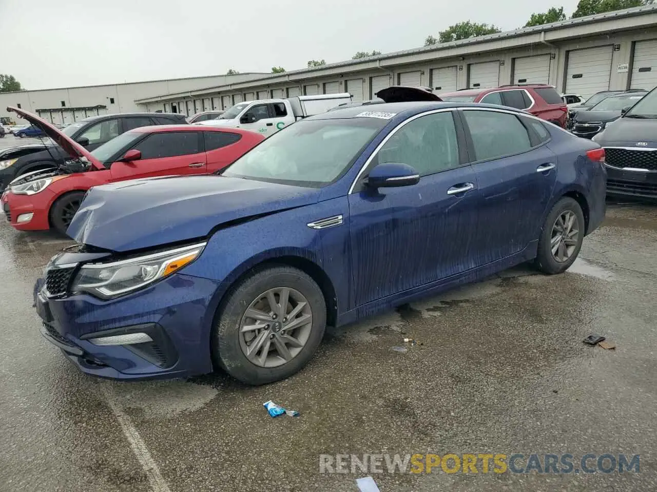 1 Photograph of a damaged car 5XXGT4L32LG391657 KIA OPTIMA 2020