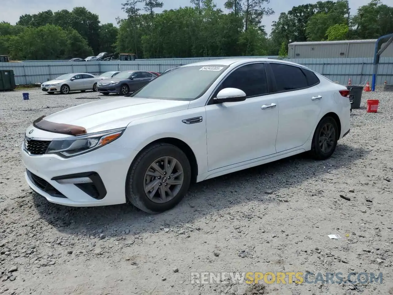 1 Photograph of a damaged car 5XXGT4L32LG396454 KIA OPTIMA 2020