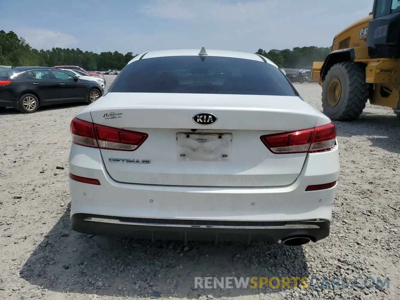 6 Photograph of a damaged car 5XXGT4L32LG396454 KIA OPTIMA 2020