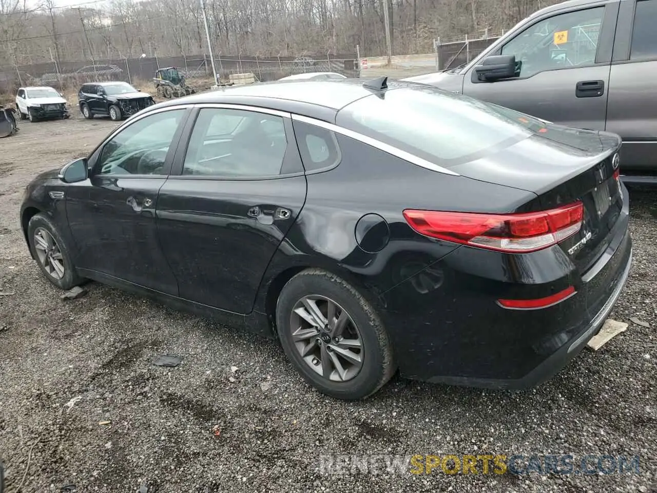 2 Photograph of a damaged car 5XXGT4L32LG400552 KIA OPTIMA 2020