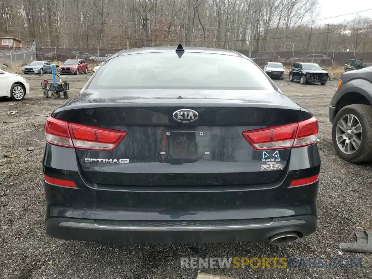6 Photograph of a damaged car 5XXGT4L32LG400552 KIA OPTIMA 2020