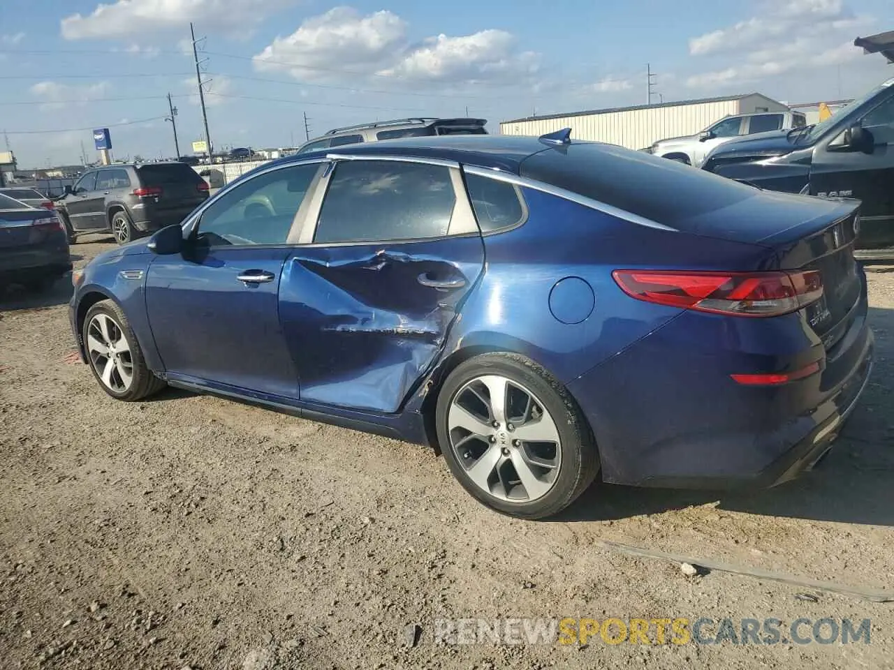 2 Photograph of a damaged car 5XXGT4L32LG403466 KIA OPTIMA 2020