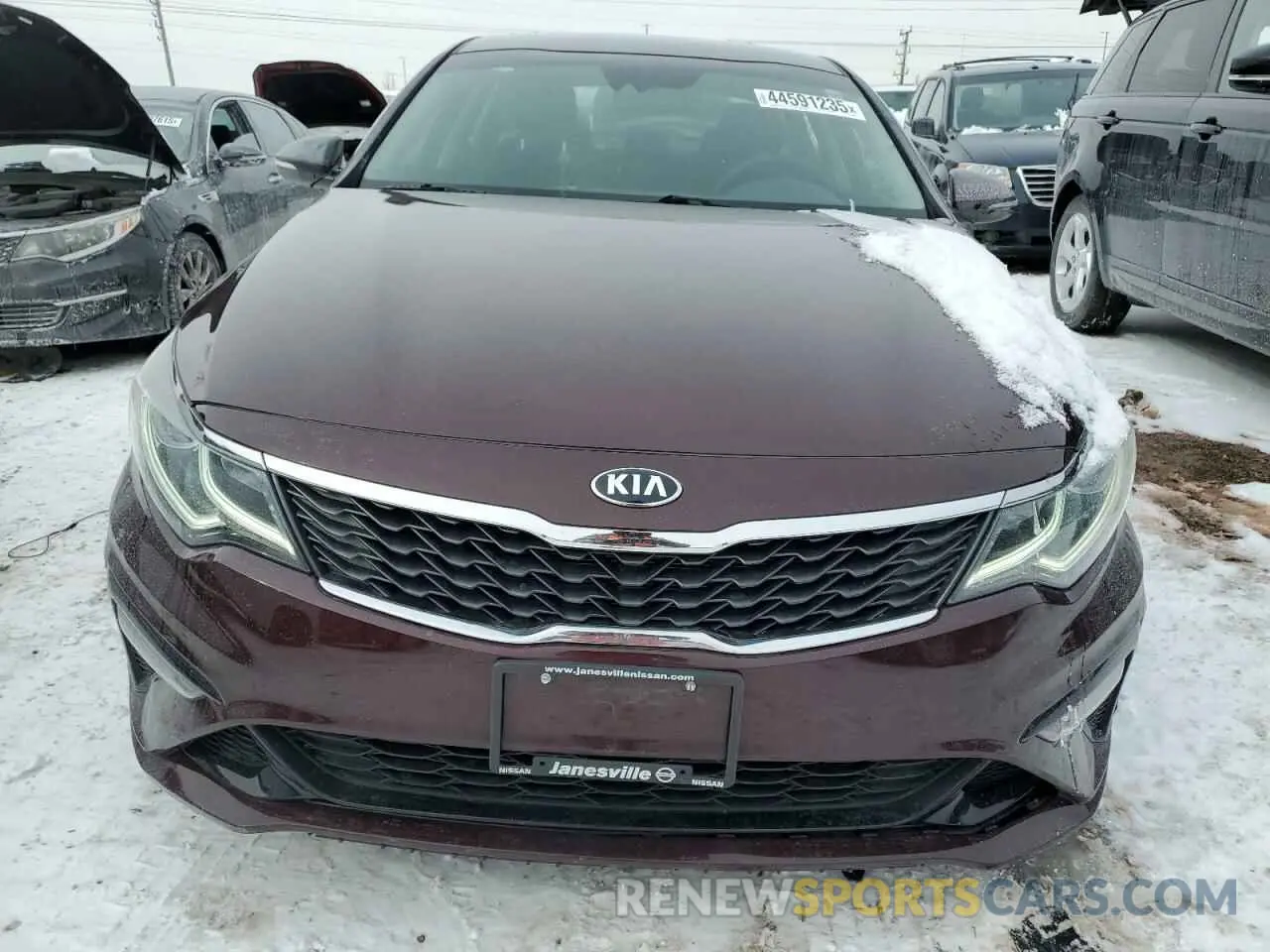 5 Photograph of a damaged car 5XXGT4L32LG406495 KIA OPTIMA 2020
