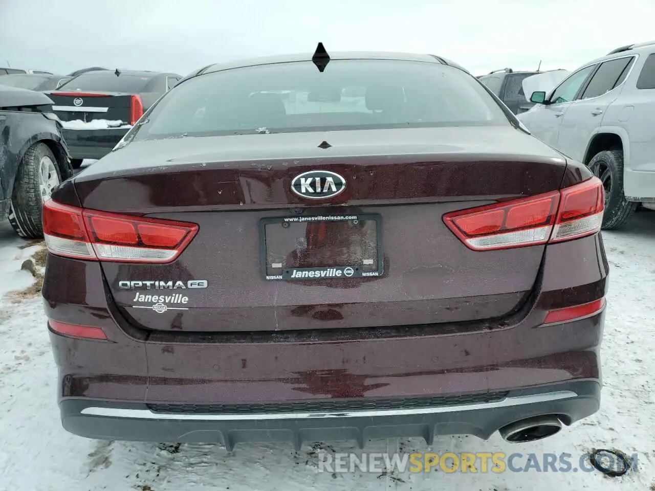 6 Photograph of a damaged car 5XXGT4L32LG406495 KIA OPTIMA 2020