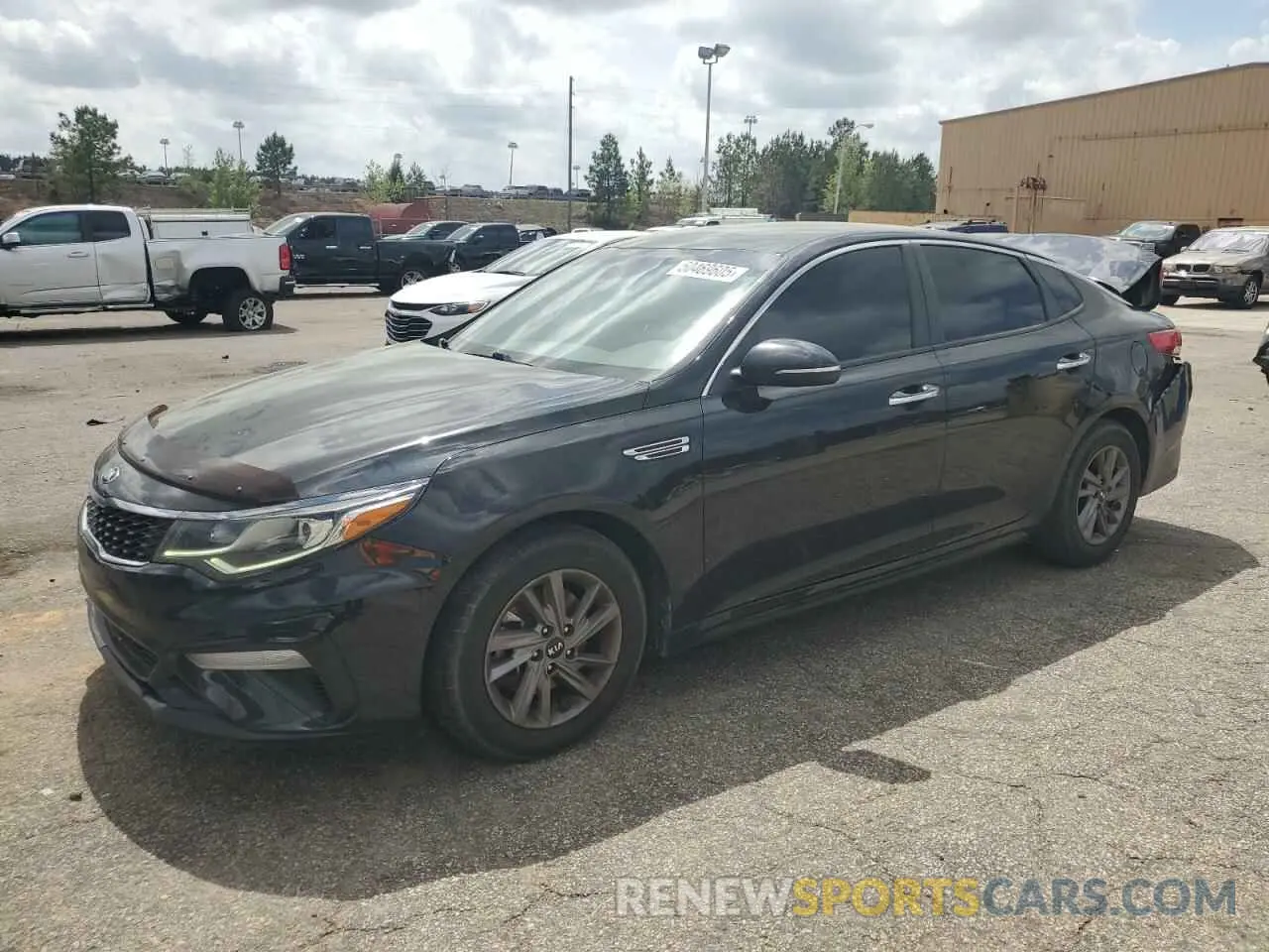 1 Photograph of a damaged car 5XXGT4L32LG420977 KIA OPTIMA 2020
