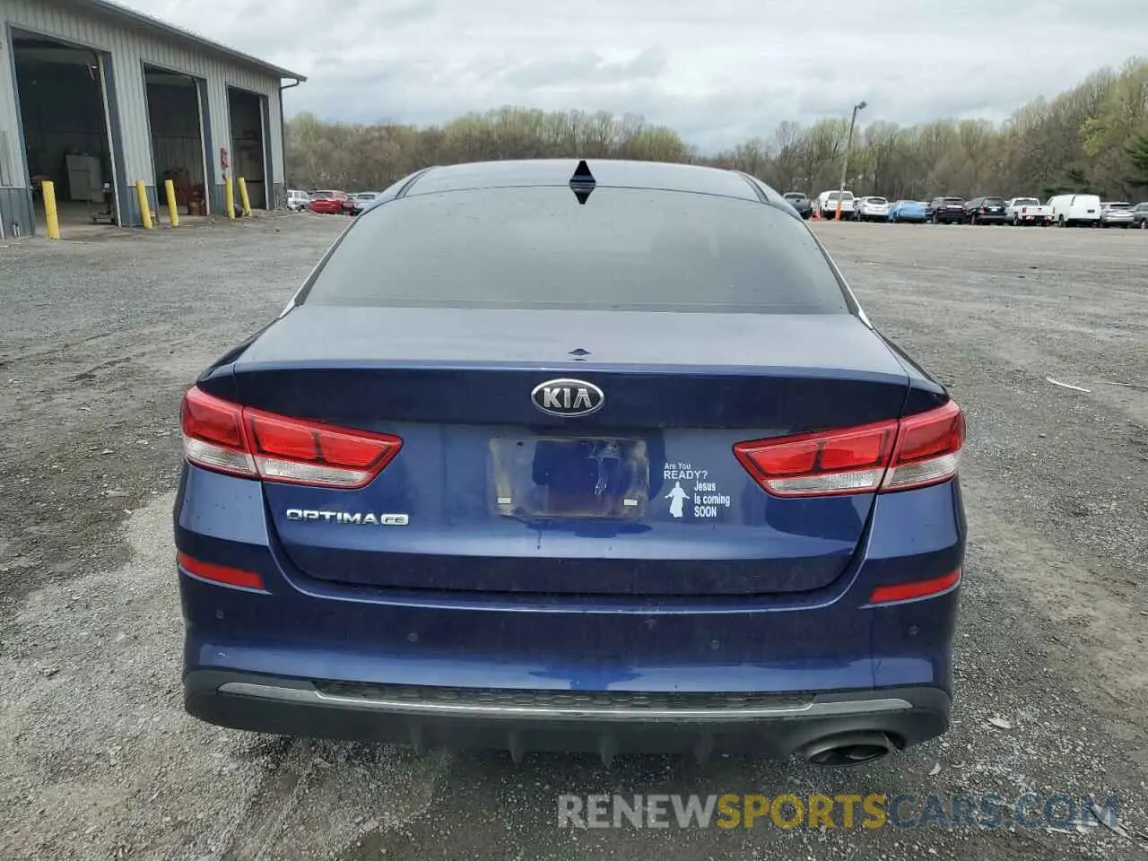 6 Photograph of a damaged car 5XXGT4L32LG421708 KIA OPTIMA 2020