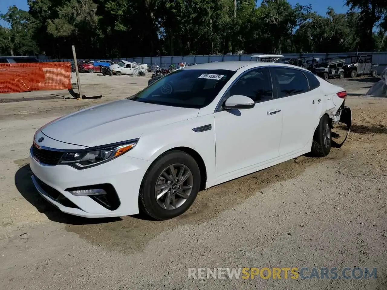 1 Photograph of a damaged car 5XXGT4L32LG425080 KIA OPTIMA 2020