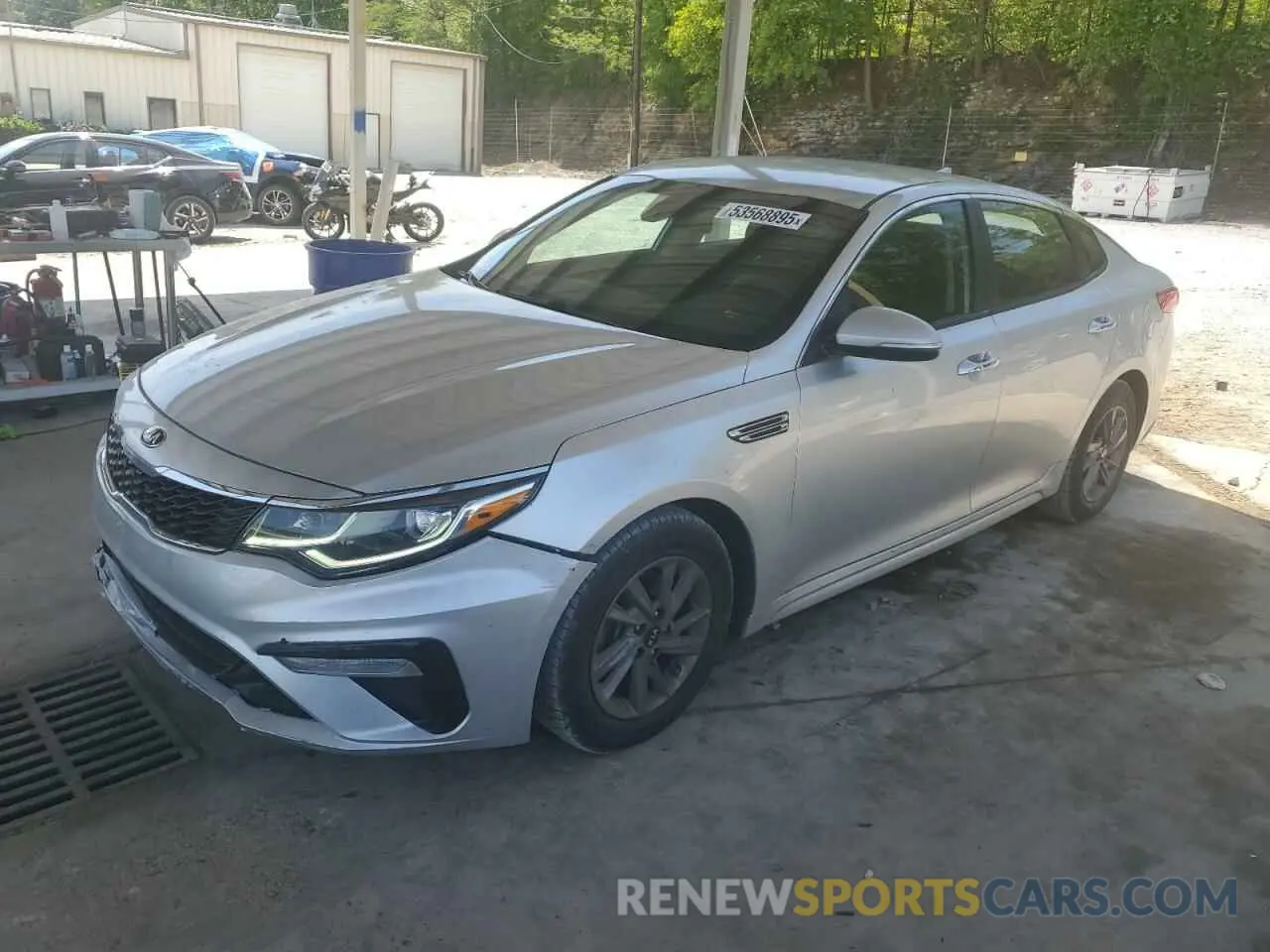 1 Photograph of a damaged car 5XXGT4L32LG425726 KIA OPTIMA 2020