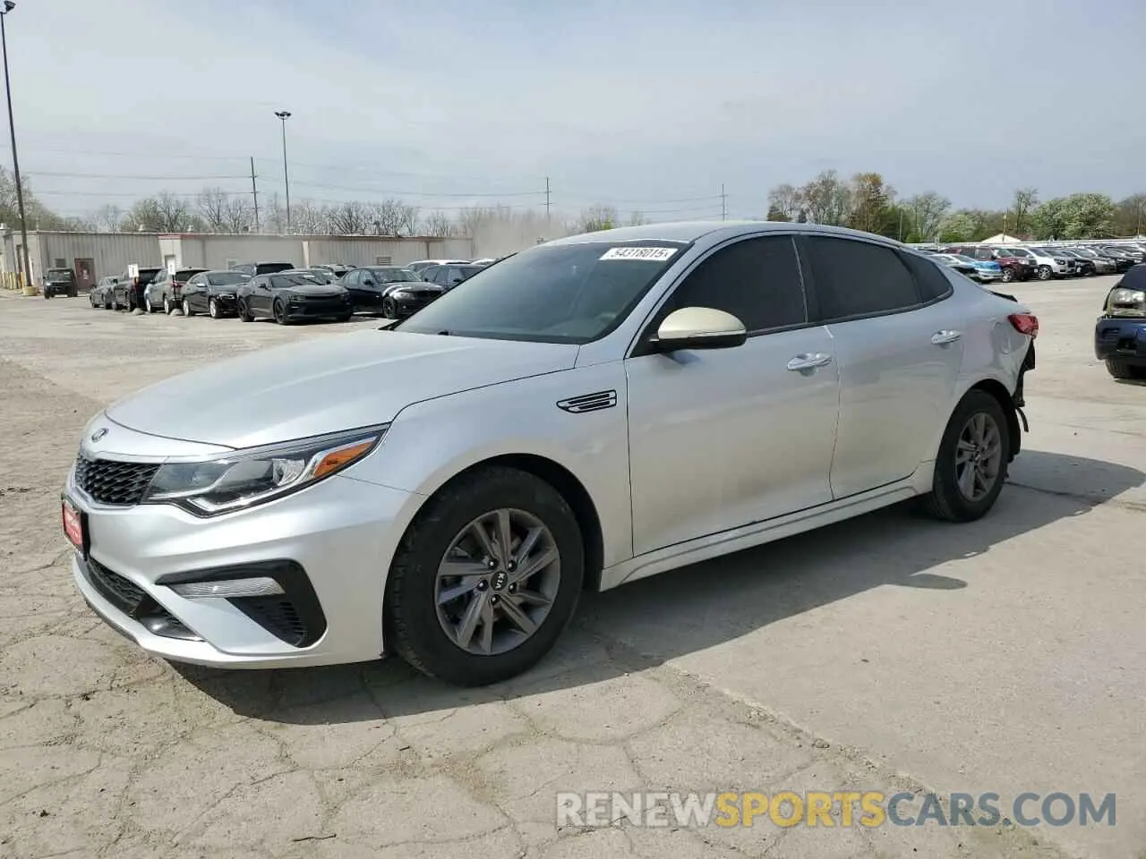 1 Photograph of a damaged car 5XXGT4L32LG430179 KIA OPTIMA 2020