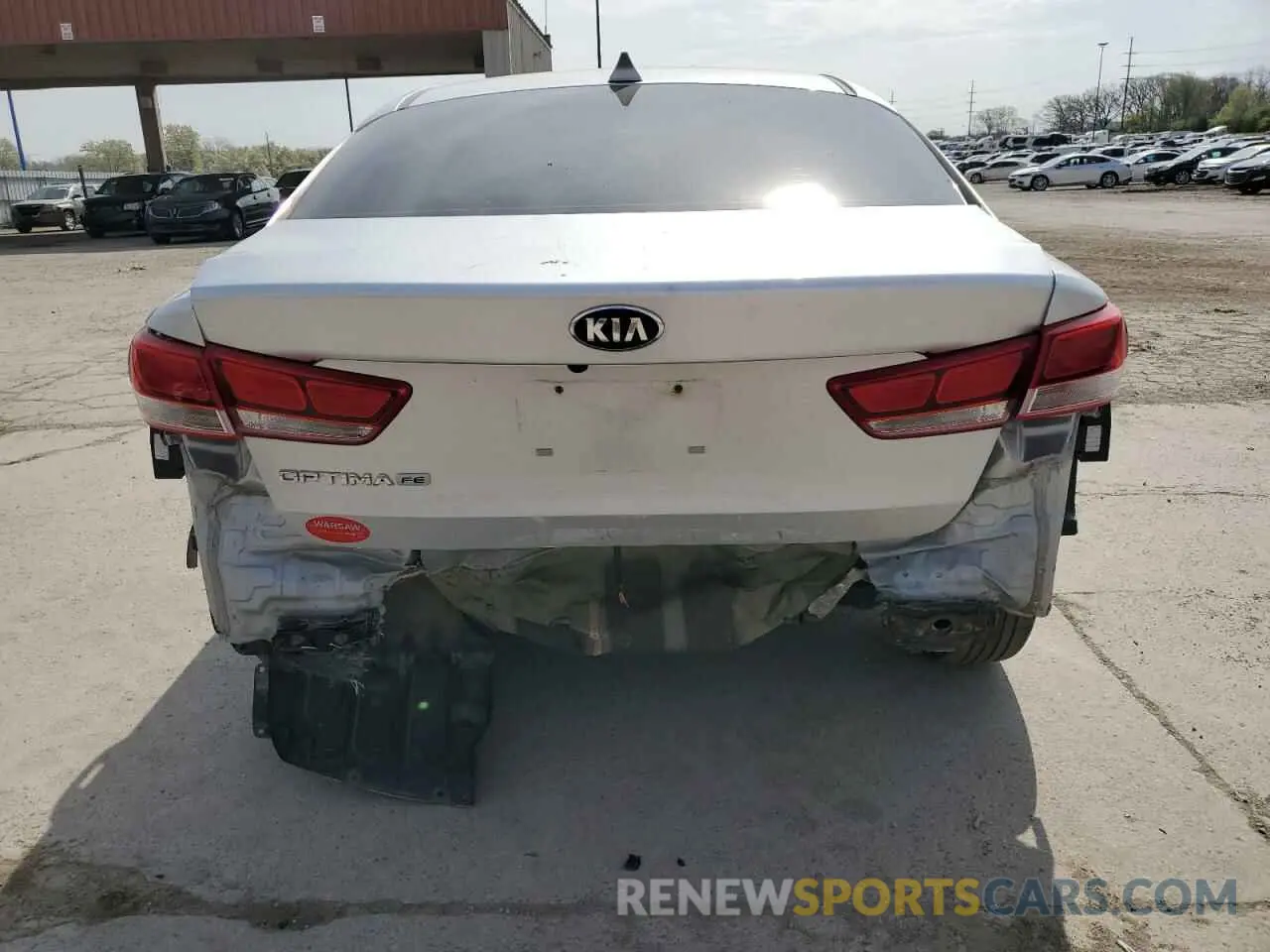 6 Photograph of a damaged car 5XXGT4L32LG430179 KIA OPTIMA 2020