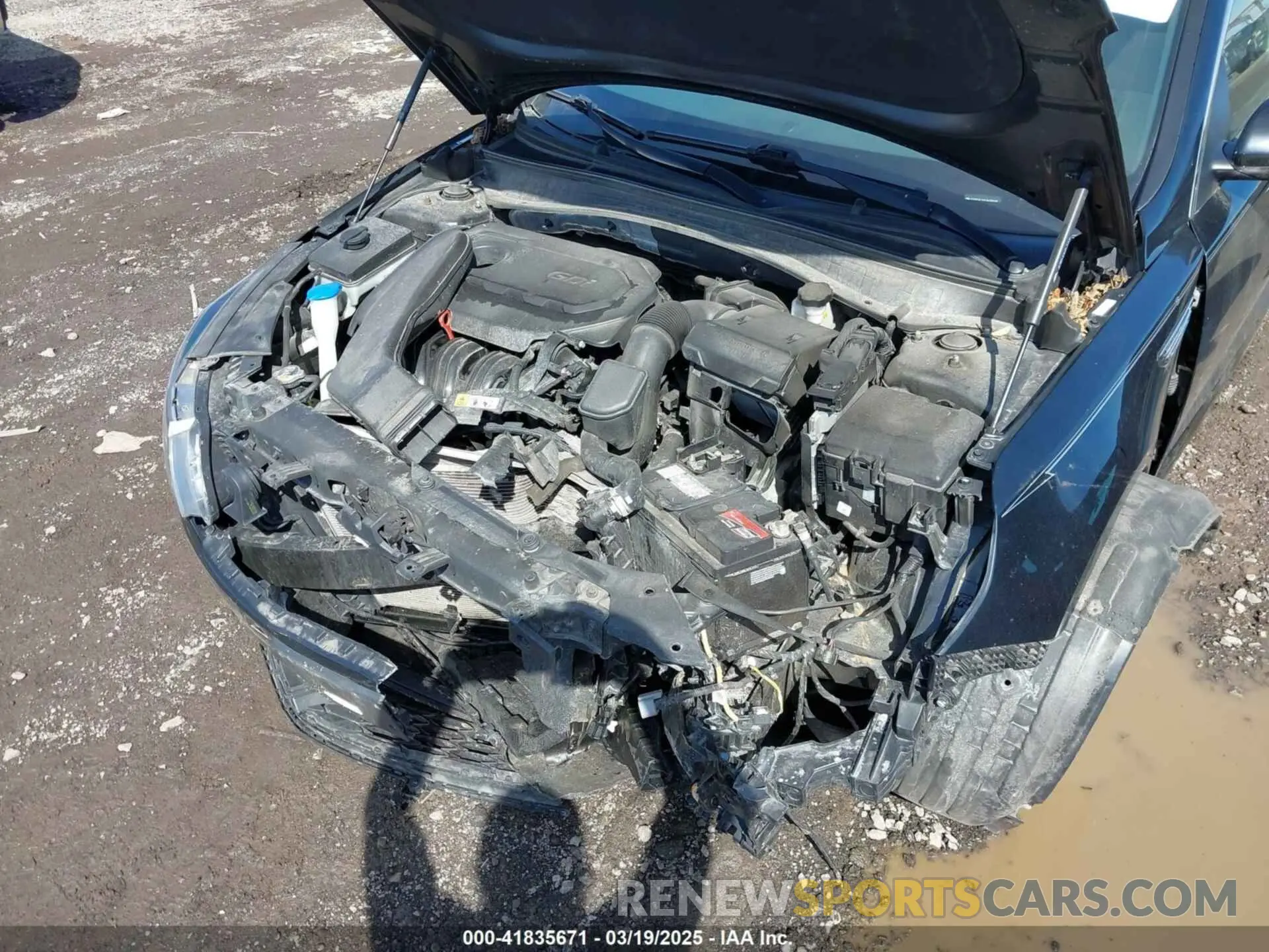 6 Photograph of a damaged car 5XXGT4L32LG430599 KIA OPTIMA 2020