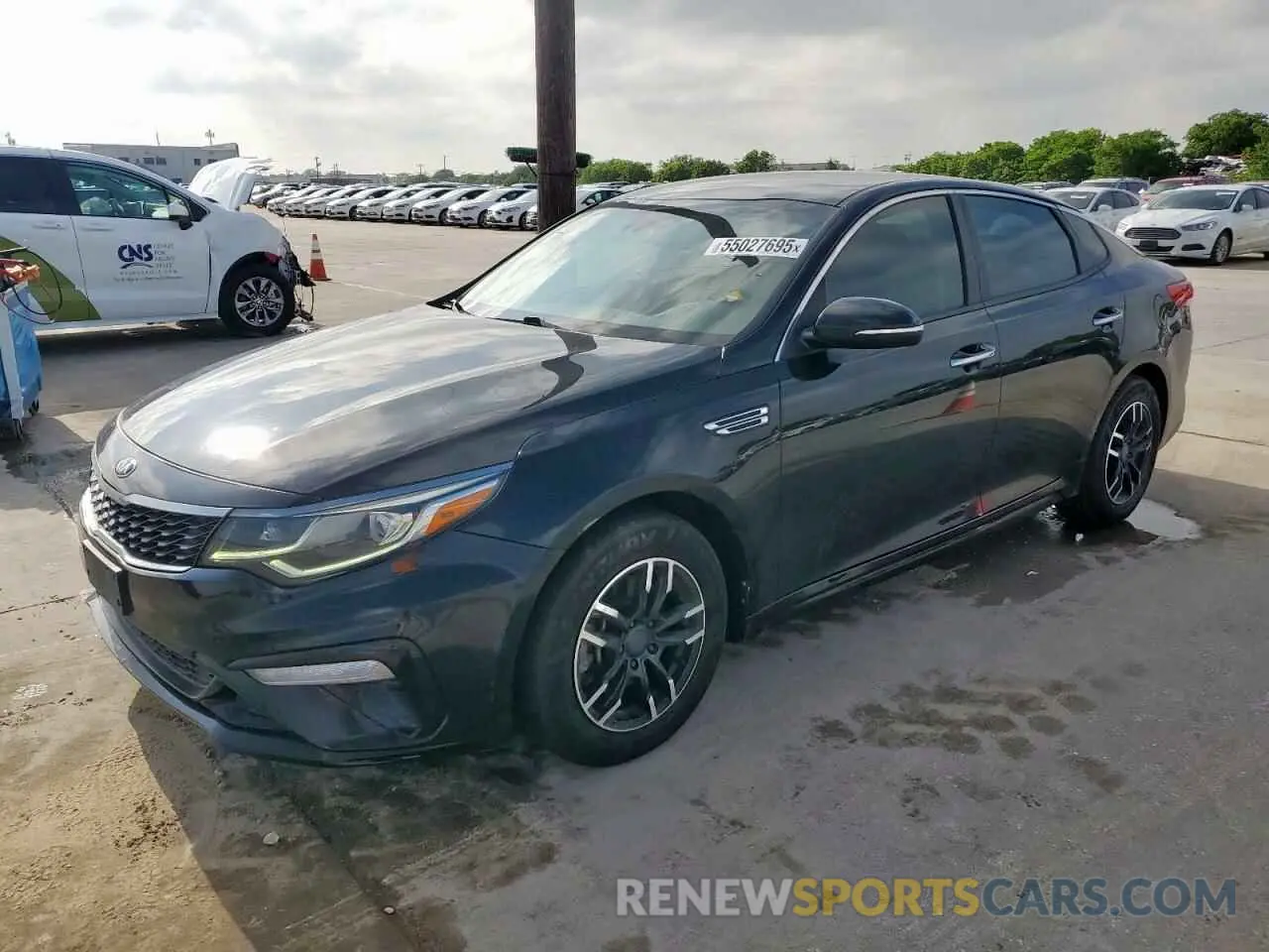 1 Photograph of a damaged car 5XXGT4L32LG431784 KIA OPTIMA 2020
