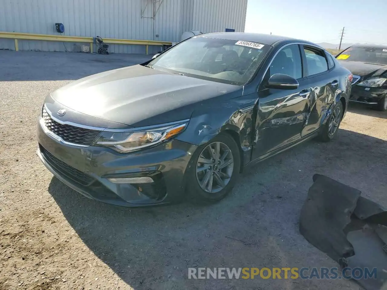 1 Photograph of a damaged car 5XXGT4L32LG433681 KIA OPTIMA 2020