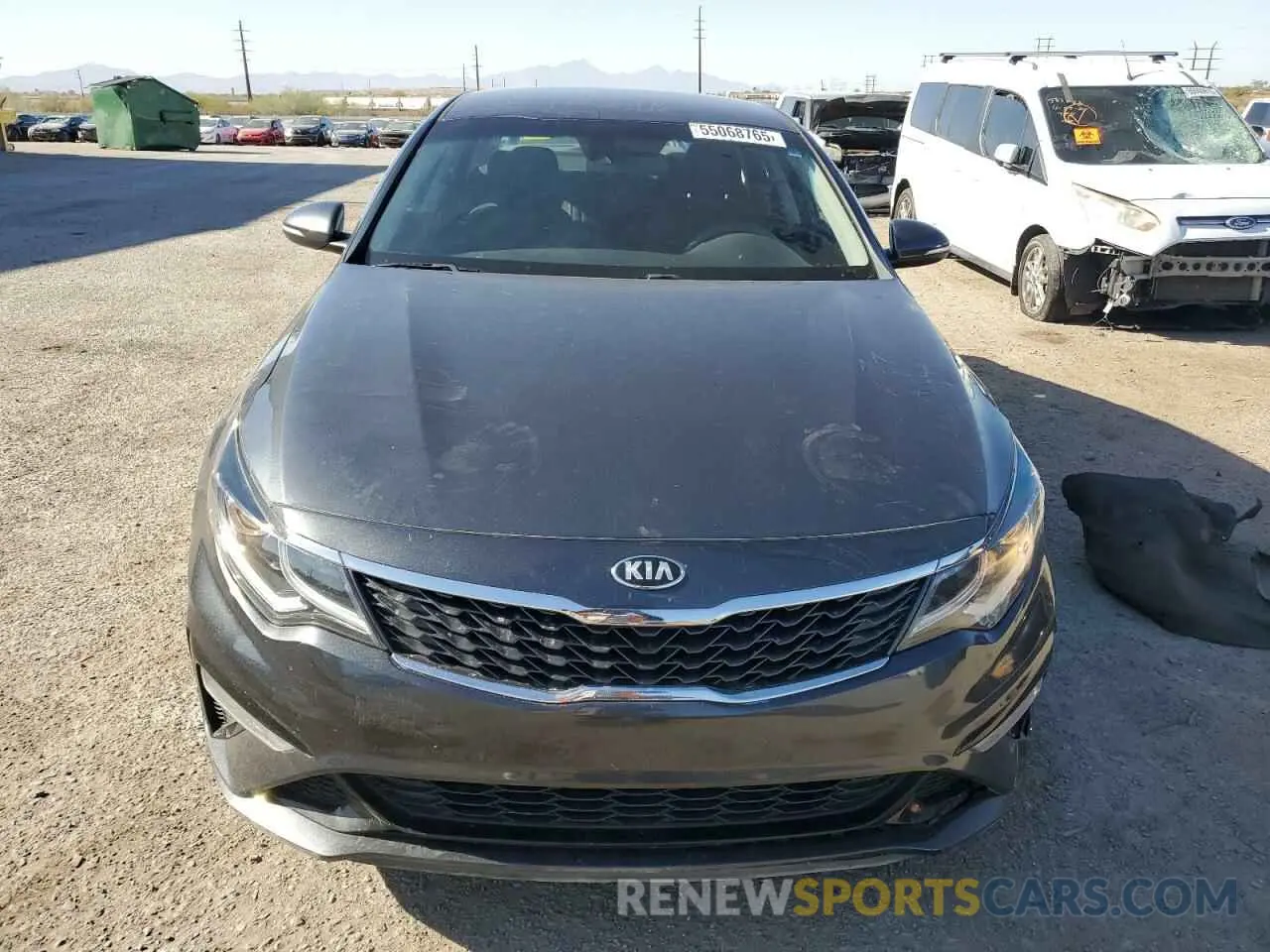 5 Photograph of a damaged car 5XXGT4L32LG433681 KIA OPTIMA 2020