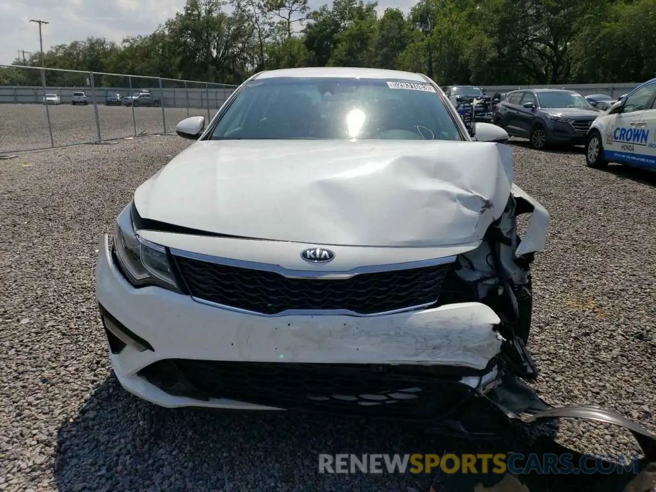 5 Photograph of a damaged car 5XXGT4L32LG434054 KIA OPTIMA 2020