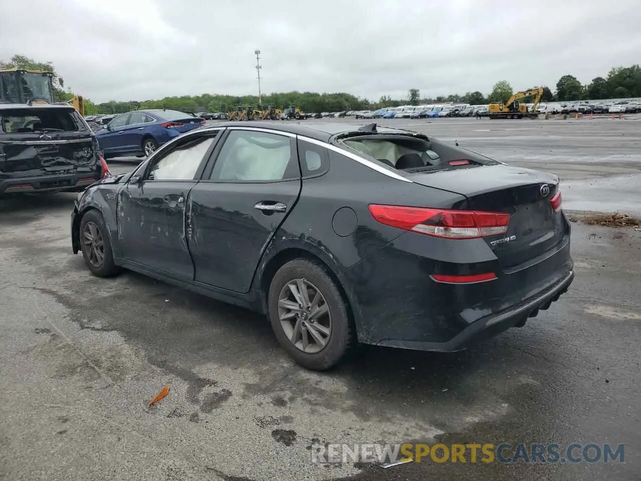 2 Photograph of a damaged car 5XXGT4L32LG441845 KIA OPTIMA 2020