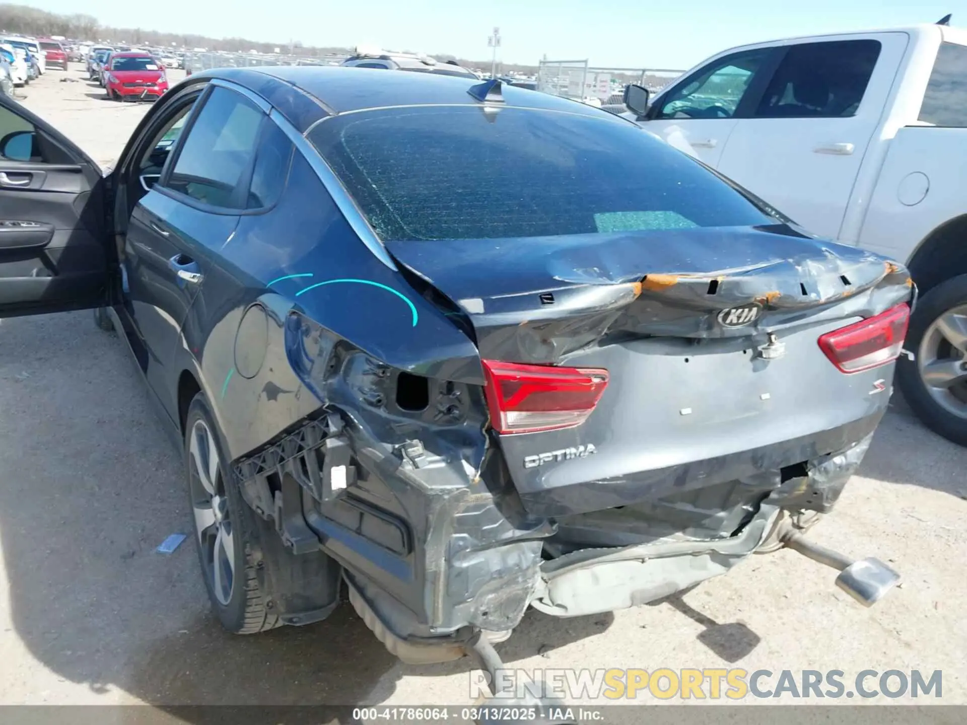 6 Photograph of a damaged car 5XXGT4L32LG448083 KIA OPTIMA 2020