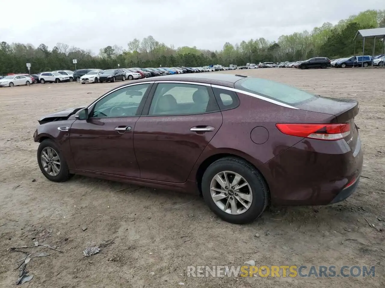 2 Photograph of a damaged car 5XXGT4L33GG042495 KIA OPTIMA 2020