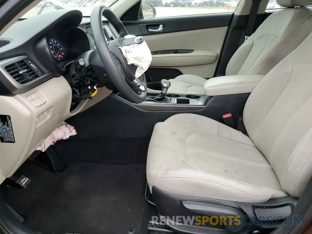 7 Photograph of a damaged car 5XXGT4L33GG042495 KIA OPTIMA 2020