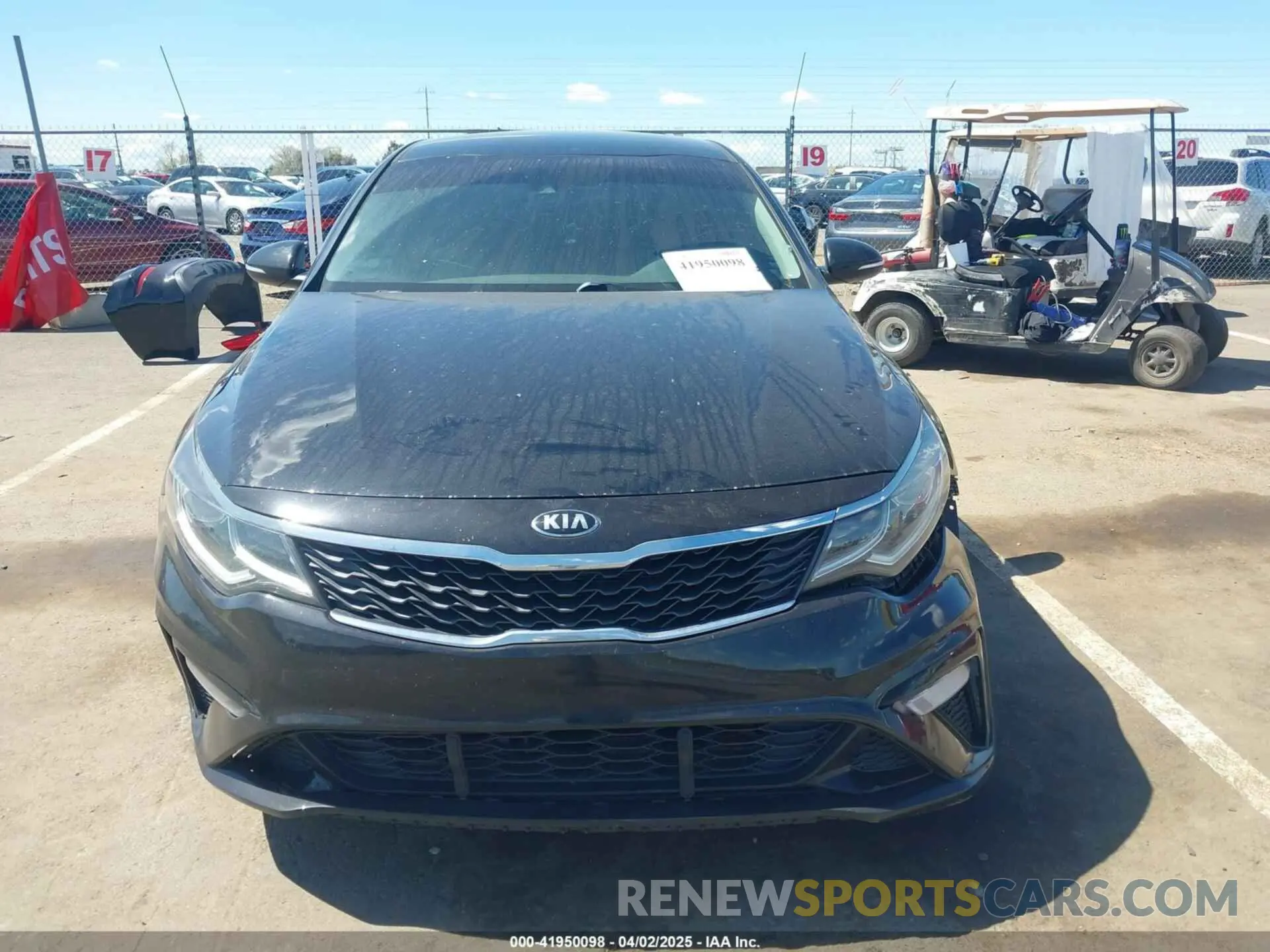 13 Photograph of a damaged car 5XXGT4L33LG384927 KIA OPTIMA 2020