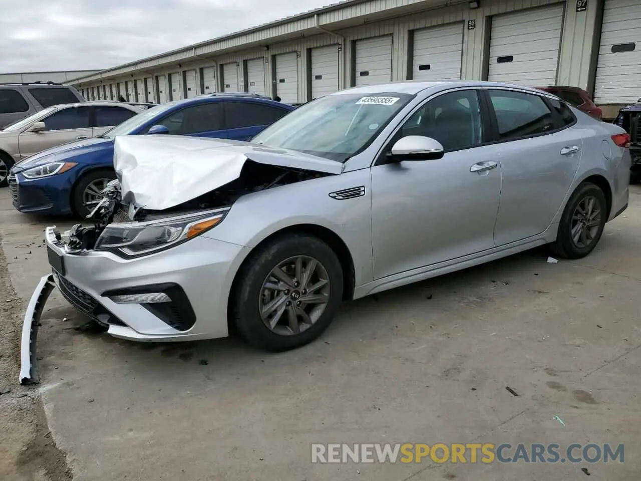 1 Photograph of a damaged car 5XXGT4L33LG385480 KIA OPTIMA 2020