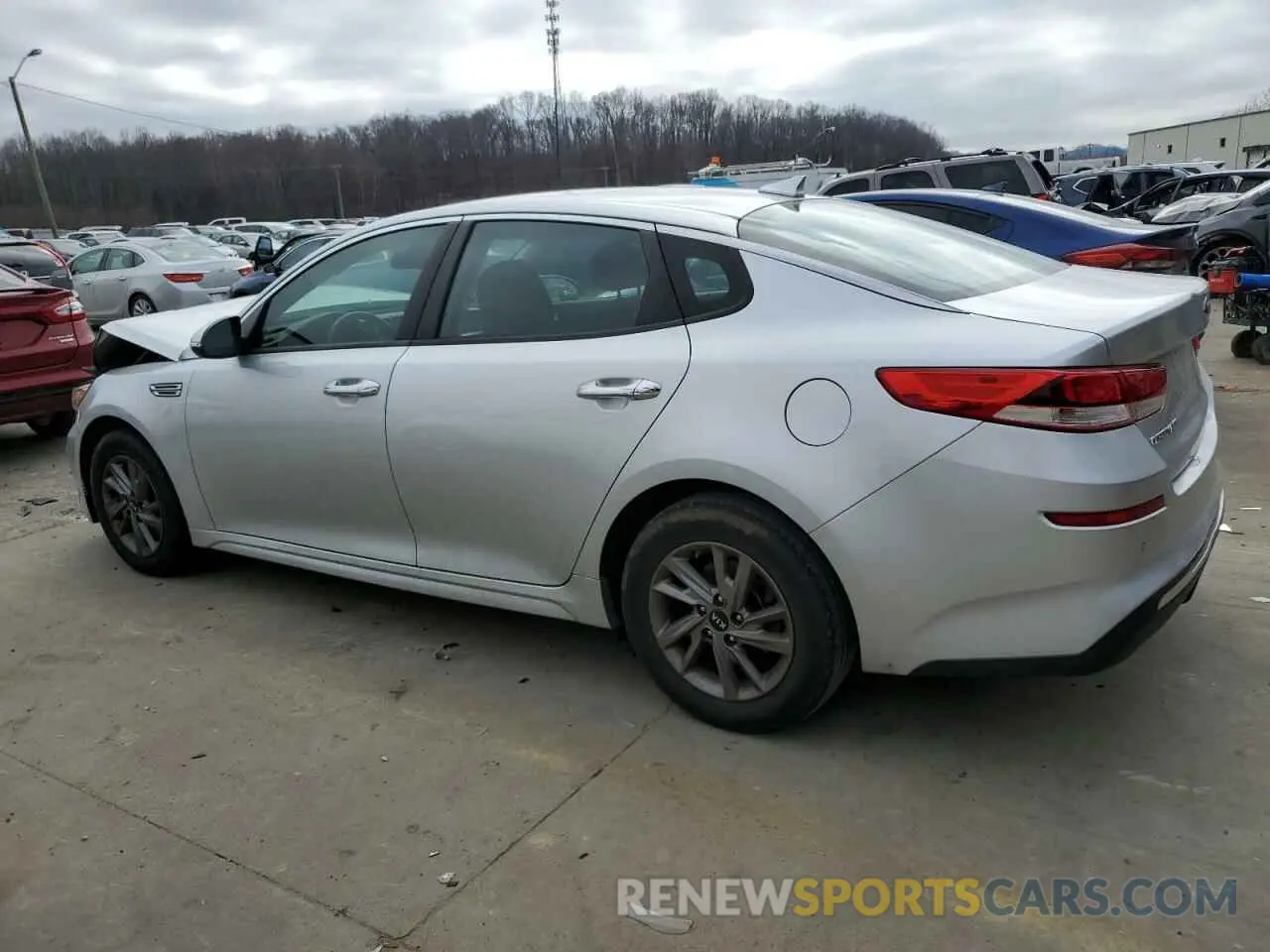 2 Photograph of a damaged car 5XXGT4L33LG385480 KIA OPTIMA 2020