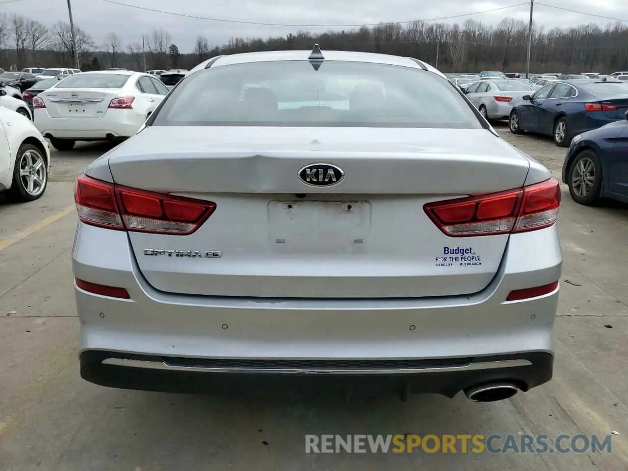 6 Photograph of a damaged car 5XXGT4L33LG385480 KIA OPTIMA 2020