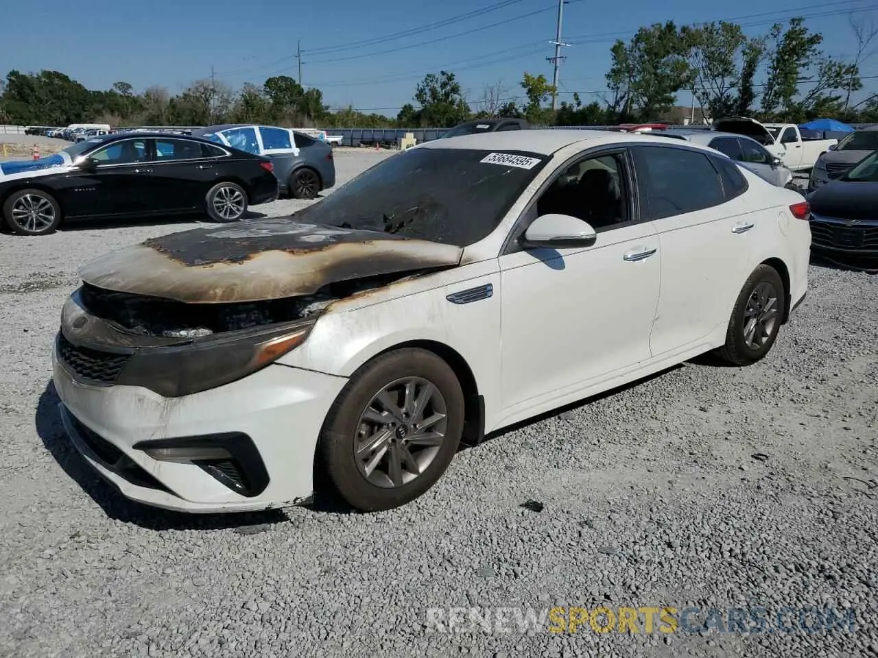 1 Photograph of a damaged car 5XXGT4L33LG442261 KIA OPTIMA 2020
