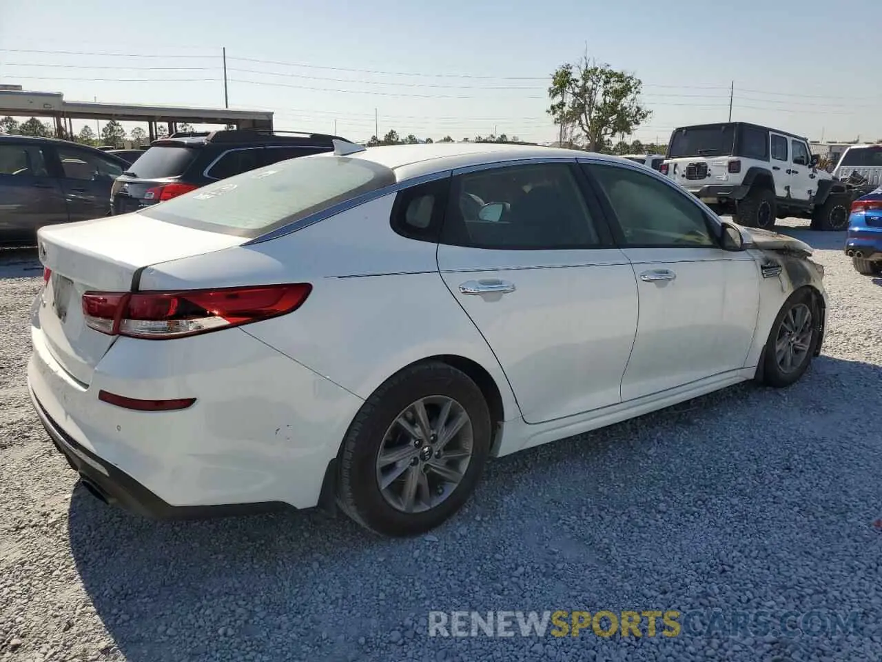 3 Photograph of a damaged car 5XXGT4L33LG442261 KIA OPTIMA 2020
