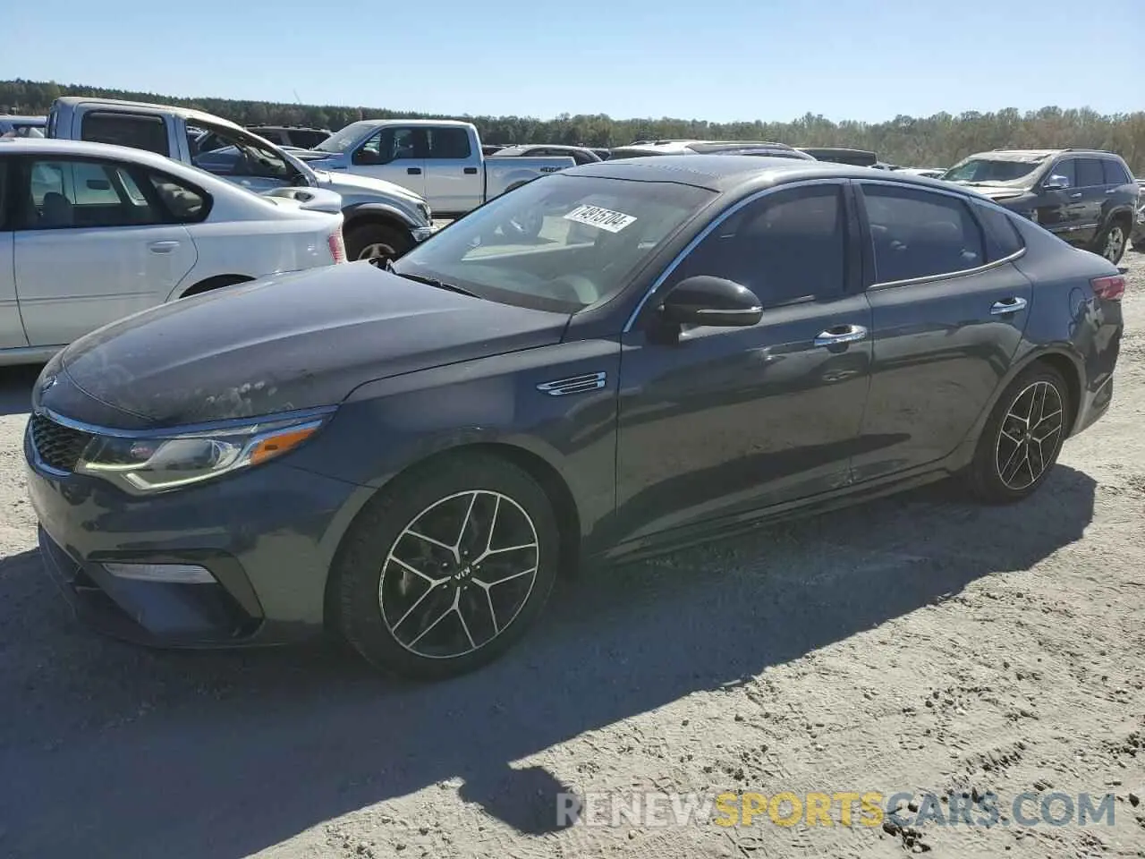 1 Photograph of a damaged car 5XXGT4L33LG445791 KIA OPTIMA 2020