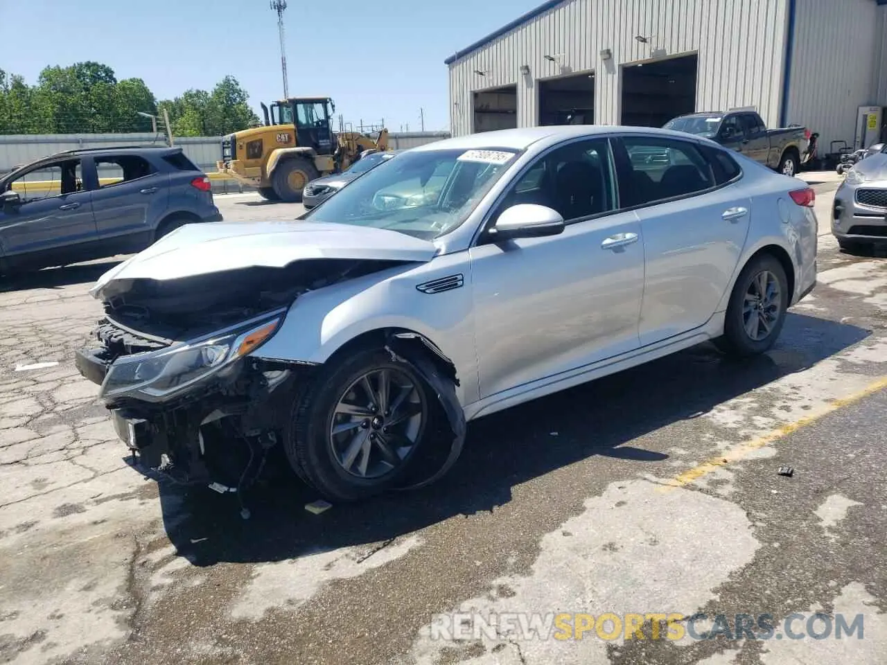 1 Photograph of a damaged car 5XXGT4L34LG381745 KIA OPTIMA 2020