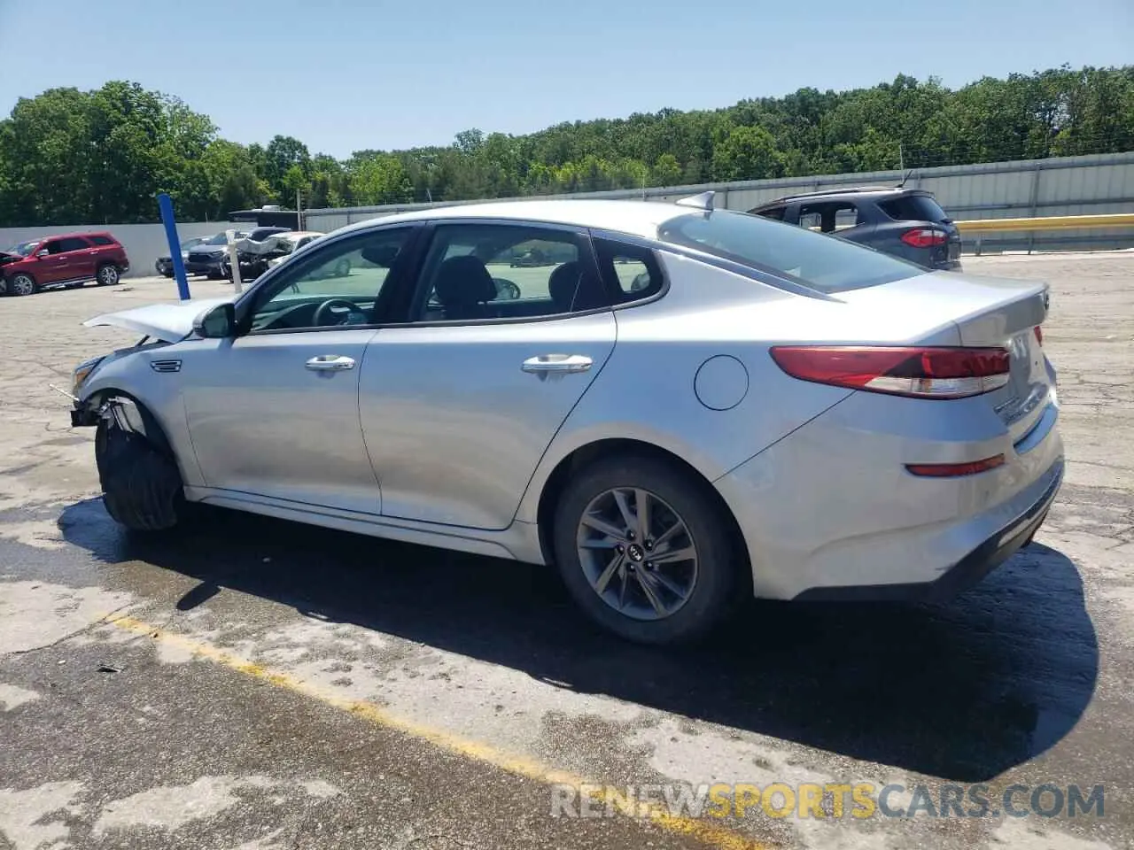 2 Photograph of a damaged car 5XXGT4L34LG381745 KIA OPTIMA 2020