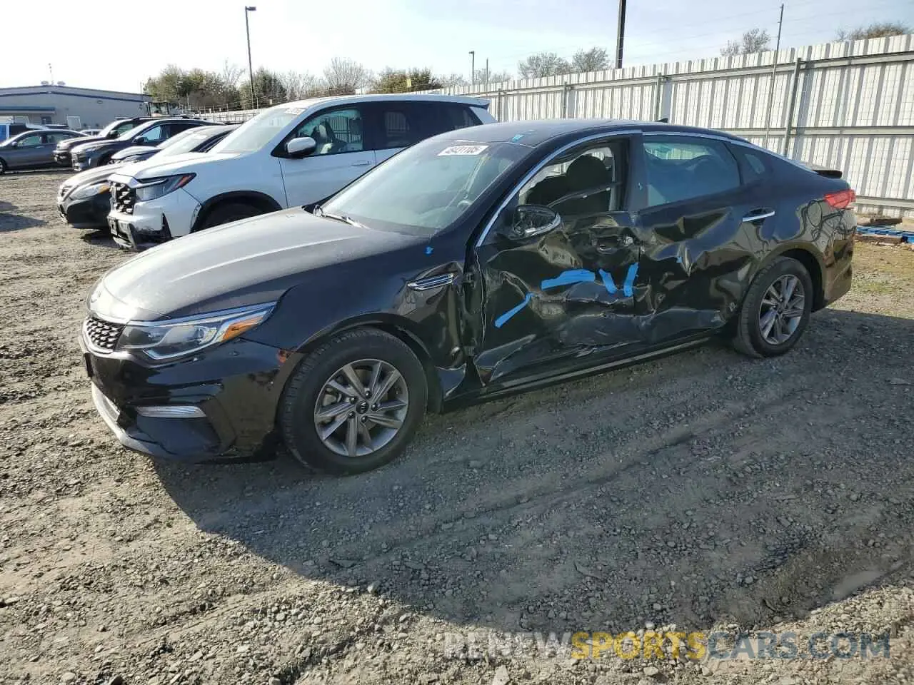 1 Photograph of a damaged car 5XXGT4L34LG390462 KIA OPTIMA 2020