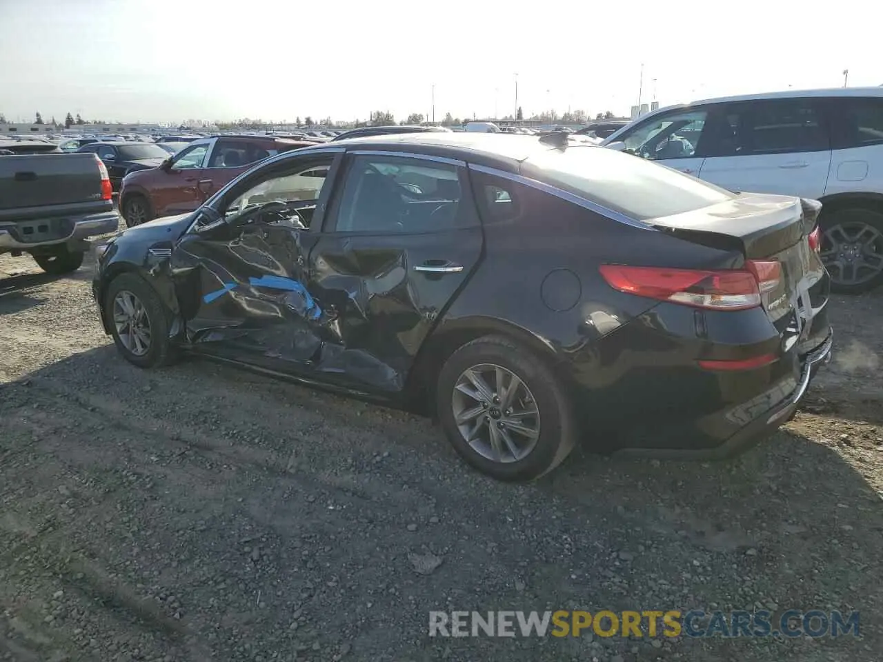 2 Photograph of a damaged car 5XXGT4L34LG390462 KIA OPTIMA 2020