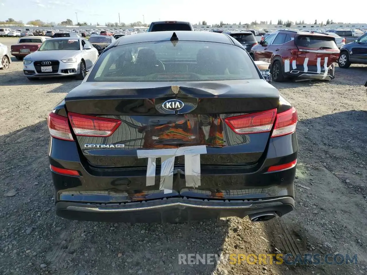 6 Photograph of a damaged car 5XXGT4L34LG390462 KIA OPTIMA 2020