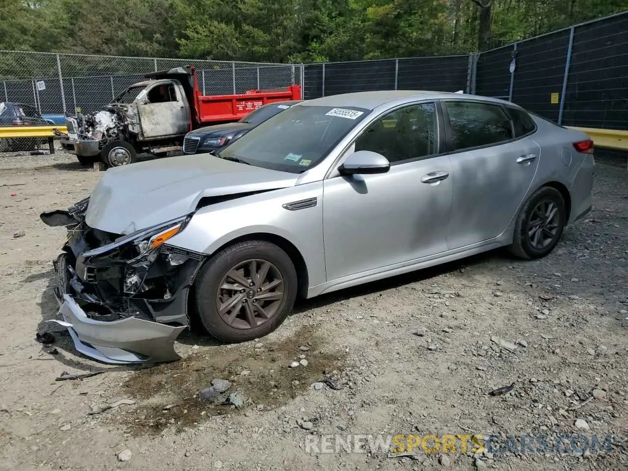 1 Photograph of a damaged car 5XXGT4L34LG396987 KIA OPTIMA 2020