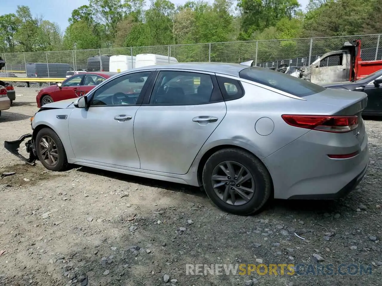 2 Photograph of a damaged car 5XXGT4L34LG396987 KIA OPTIMA 2020